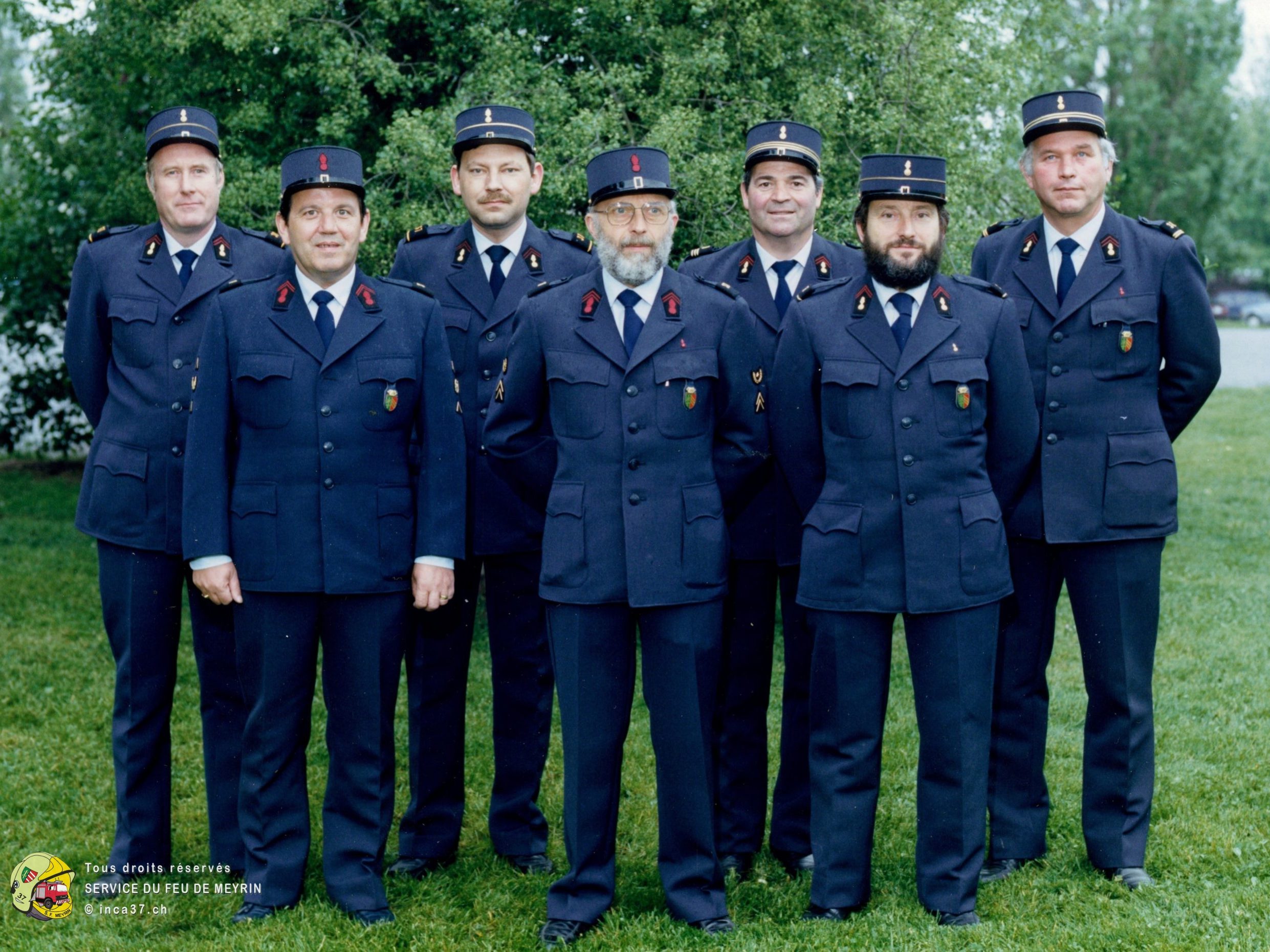 1984 - nomination des nouveaux officiers et cadres