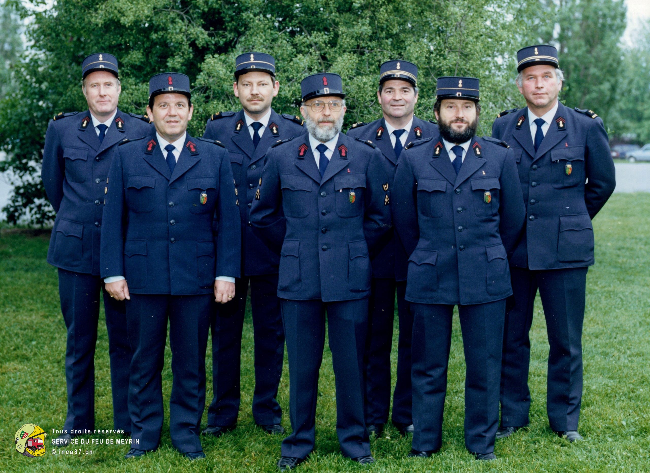 1984 - nomination des nouveaux officiers et cadres